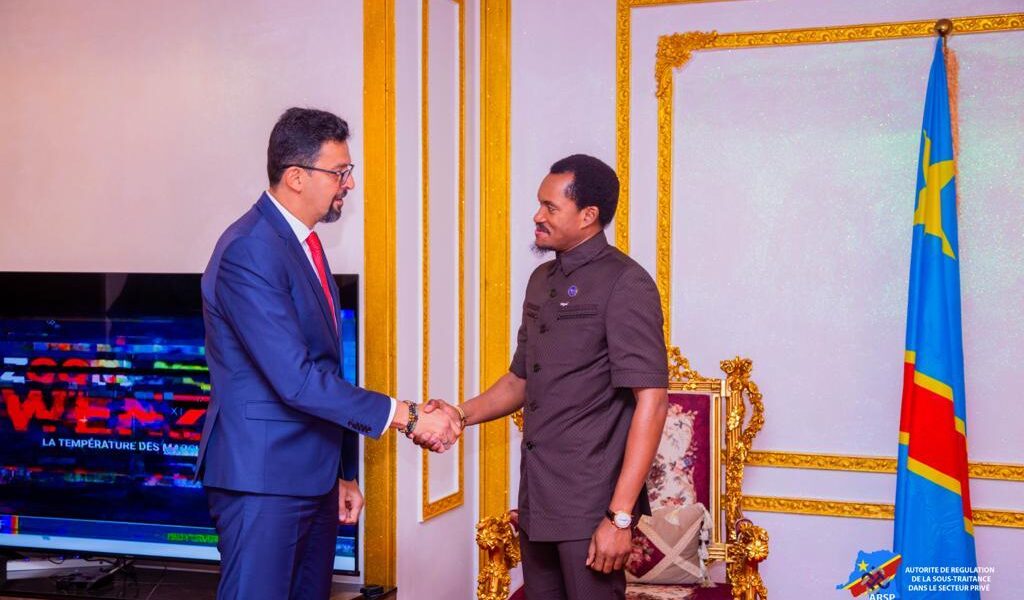 RDC-Sous-traitance : Vodacom s’engage à coopérer avec l’ARSP pour la promotion des entreprises congolaises et la création d’emplois