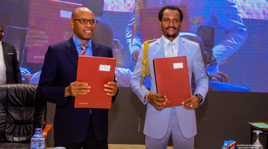 RDC : L’ARSP ET L’ENTREPRISE SUD-AFRICAINE BEE SIGNENT UN PROTOCOLE D’ACCORD DE COLLABORATION